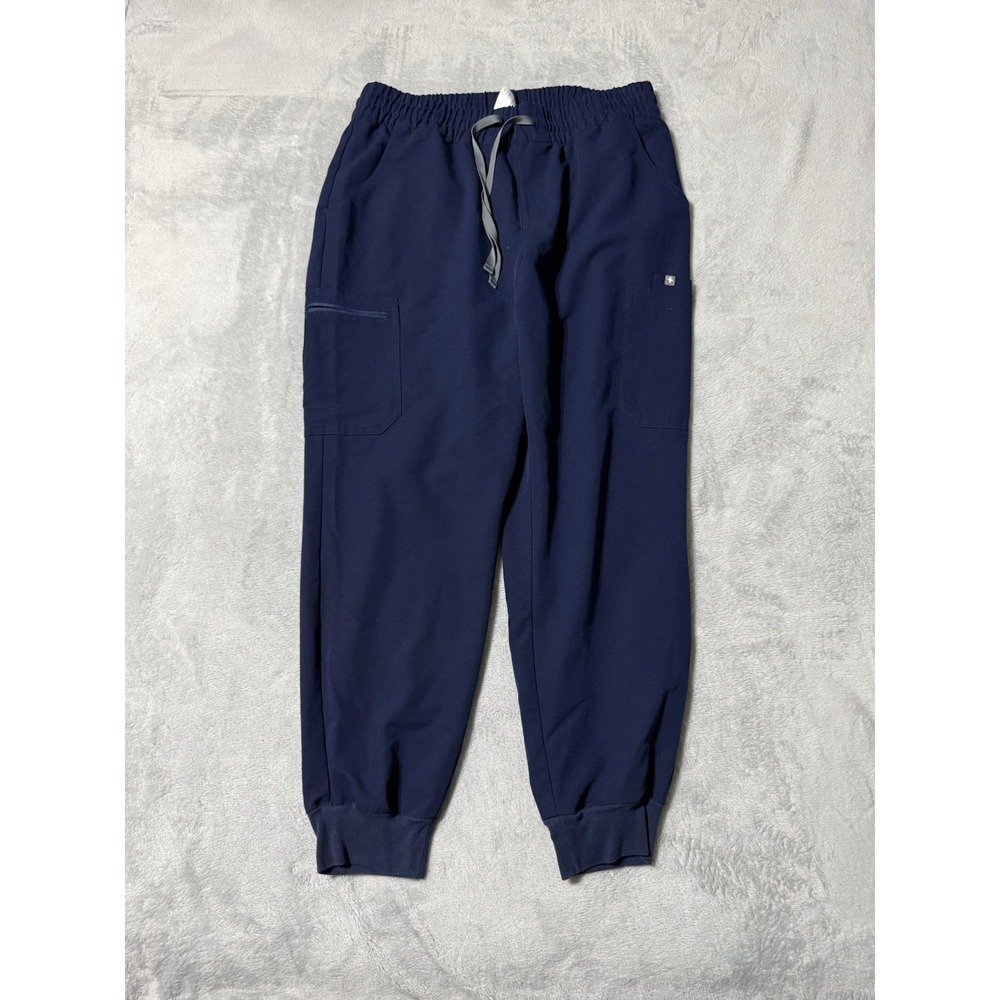FIGS HW Uman Relaxed Jogger Scrub Pants Navy Blue Women's XL